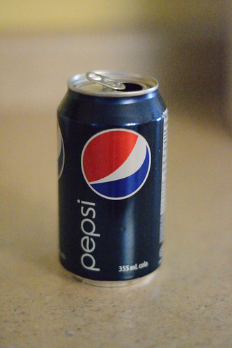 Pepsi Can shot with Nikon D3100 @ ISO 12,800