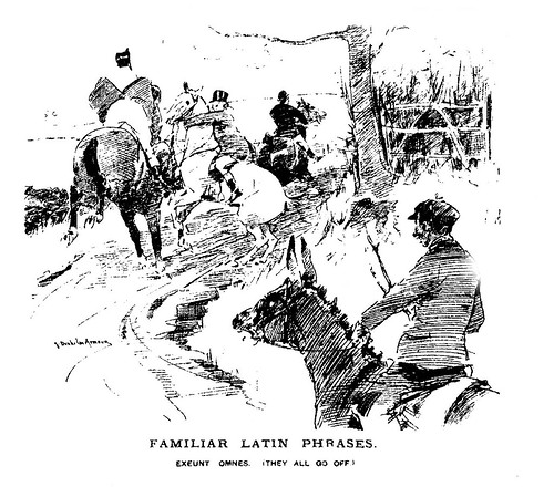 funny latin phrases. Familiar Latin Phrases. Pictures from Punch. 19th Century.