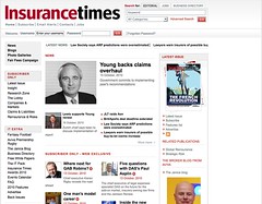 Insurance Times website
