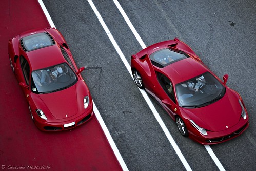 Ferrari F430 vs Ferrari 458 Italia Nikkor afs vr 18105 3556