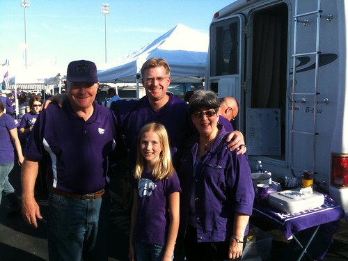 Our family at the tailgate