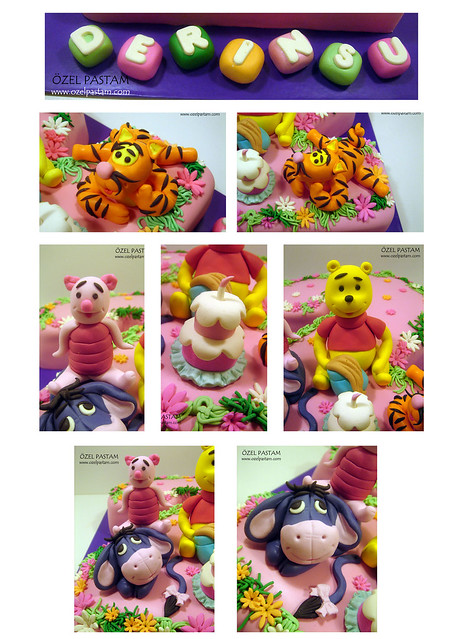 Derinsu'nun 2.Yaş Winnie ve Arkadaşları Pastası / Winnie the Pooh and Friends Cake
