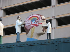 Brain Statue in New Brunswick, NJ