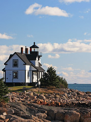 Monday in #Maine, Photo of the Day: Prospect Harbor Lighthouse