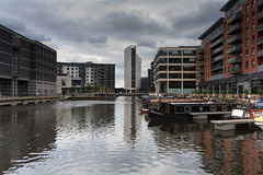Clarence Dock, Leeds in HDR