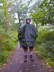 Neil in his poncho