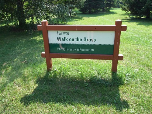 Please Walk on the Grass