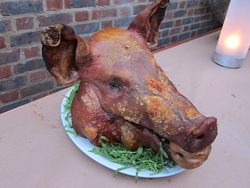 Pig Feast at Red Lion and Sun, Highgate