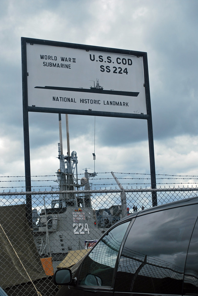 USS Cod Sign