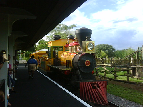 Busch gardens Railway