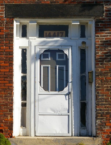 Doorway, Leonard Parks residence