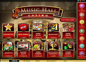 Music Hall Casino Lobby