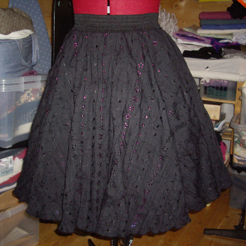 Broderie Anglais Circle Skirt