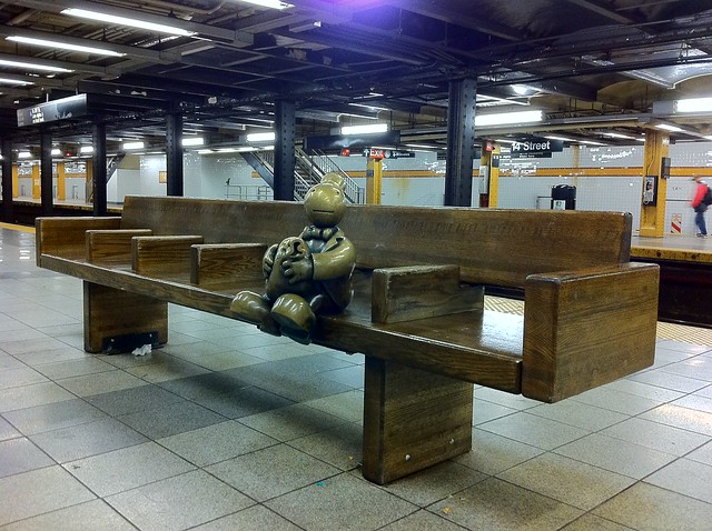 Konst i New Yorks tunnelbana