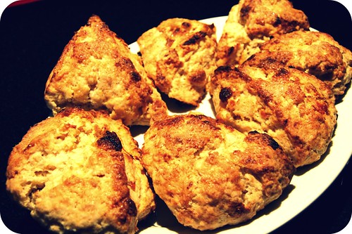 plate of scones
