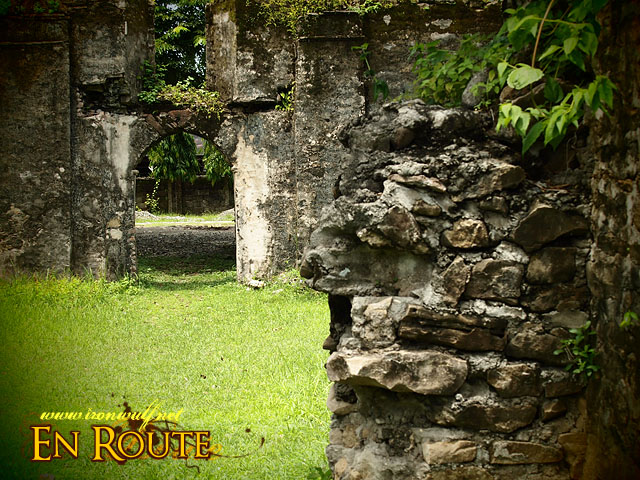 Ruins details and passageway