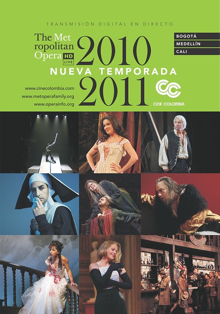 Vuelve a Colombia la temporada de la Metropolitan Opera de New York by Fila 10