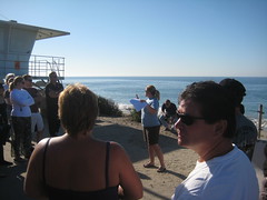 Underwater Cleanup Briefing at Leo Carrillo St...