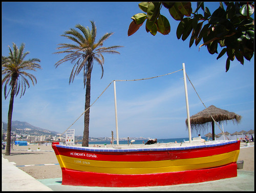 Barca Bandera Española