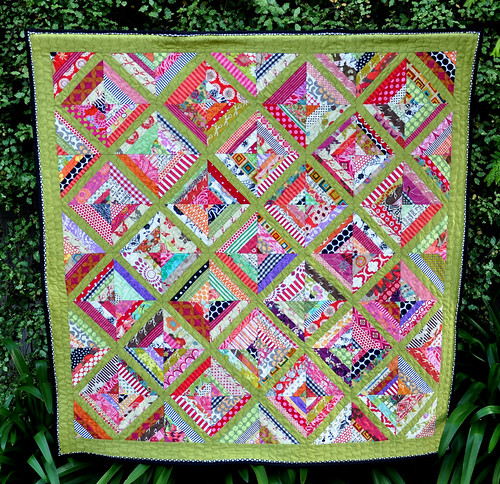 Beehive quilt - front