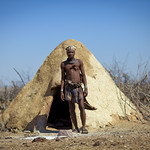 Traditional Himba house - Angola