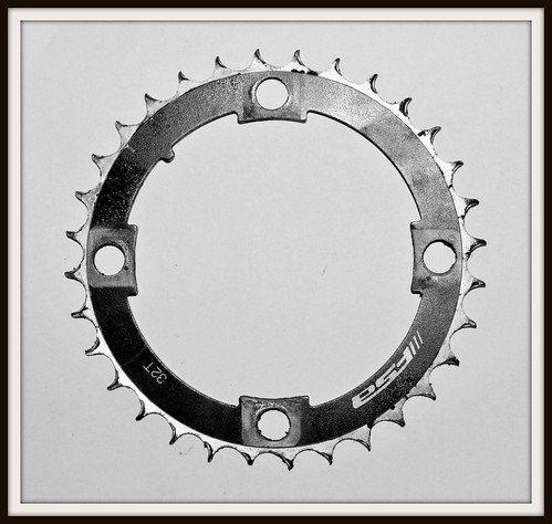 worn out chainring