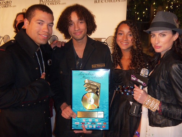 Josh and JB, Samantha Gutstadt, LA Music Awards 2010