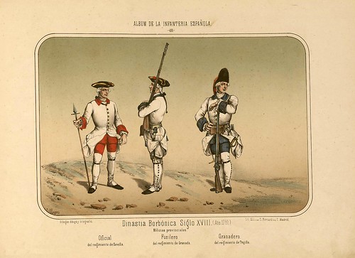 009- Álbum de la Infantería Española..-1861- conde de Clonard