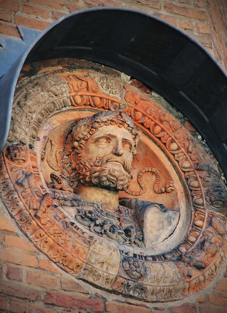 Round plaque of Hadrian