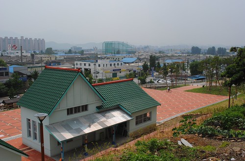 view from above the Old Banyawol Train Station Park