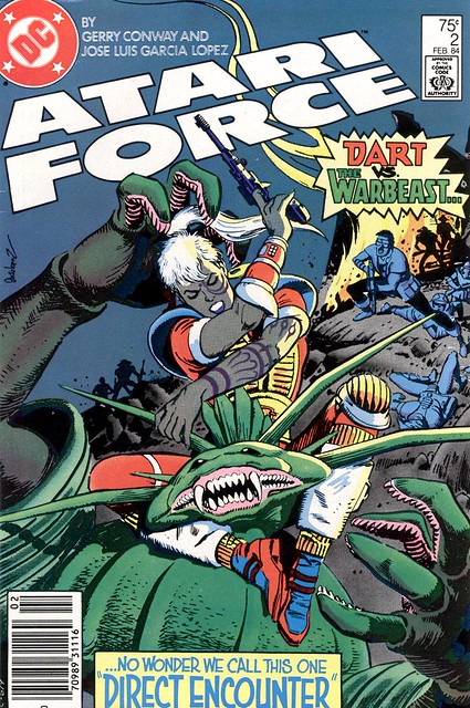 Atari Force 2 cover by José Luis García-López
