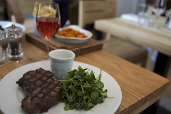 Grilled Sirloin at Tom's Kitchen, Somerset House