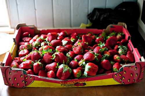 Strawberries ....