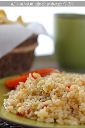 Nasi Goreng Teri / Fried Rice with Dried Whitebait