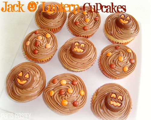 Jack O'Lantern Cupcakes