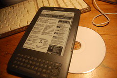 Kindle displaying BBC News web page