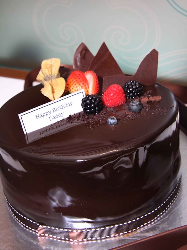 Truffs' chocolate cake