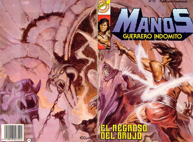 Manos Guerrero Indomito, Cover #18