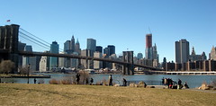 Brooklyn's view of Manhattan