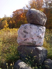 rocks near Greens Fork, Indiana