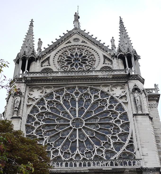 Notre Dame de Paris 巴黎聖母院 花窗