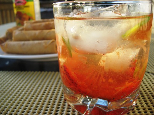 Le Caïmorango (Strawberry Cocktail)