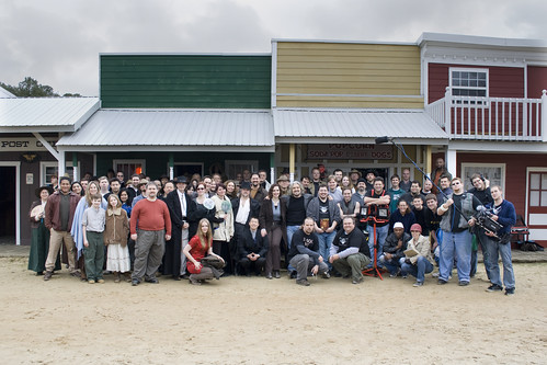 PJ Haarsma with REDEMPTION Cast and Crew