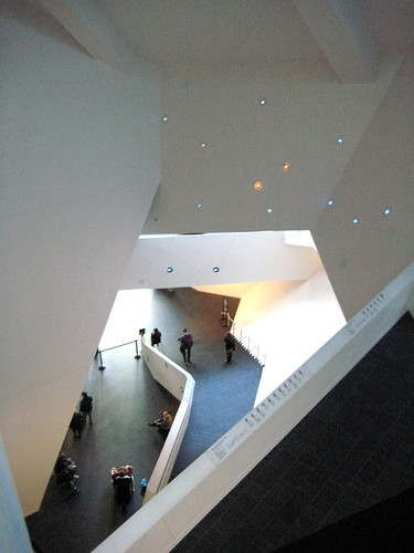 Crazy wall angles at the Denver Art Museum