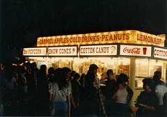 Saint Richard's Catholic Parish annual summer carnival. Chicago Illinois. July 1983.
