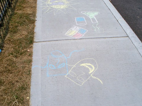 Sidewalk Chalk fun July 2010 014