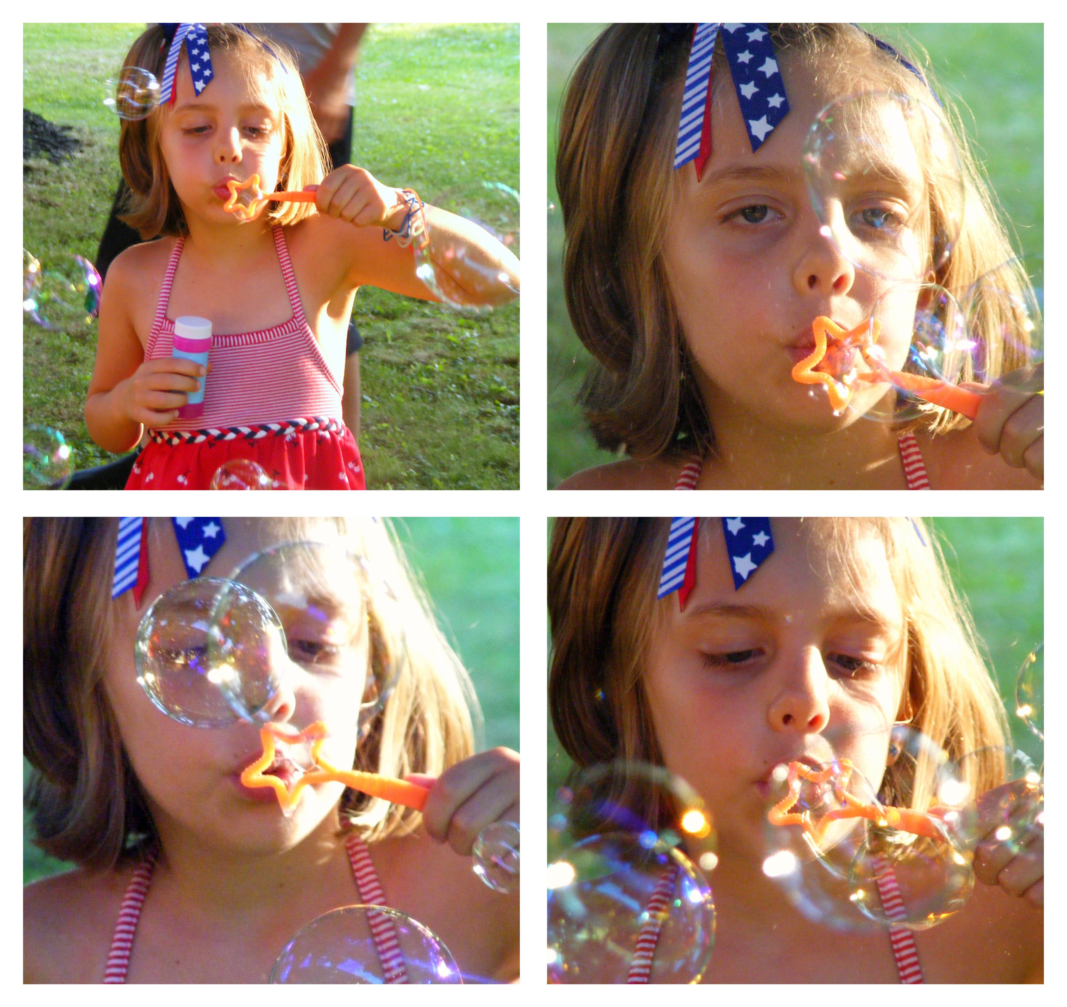 Bubble collage