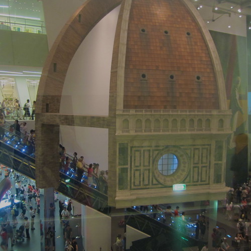 Model of the dome of Florence Cathedral, Italian Pavilion
