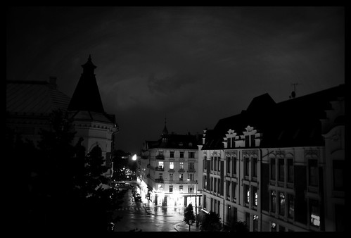 A stormy night in Oslo