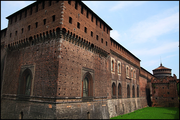 Castello Sforzesco Wall